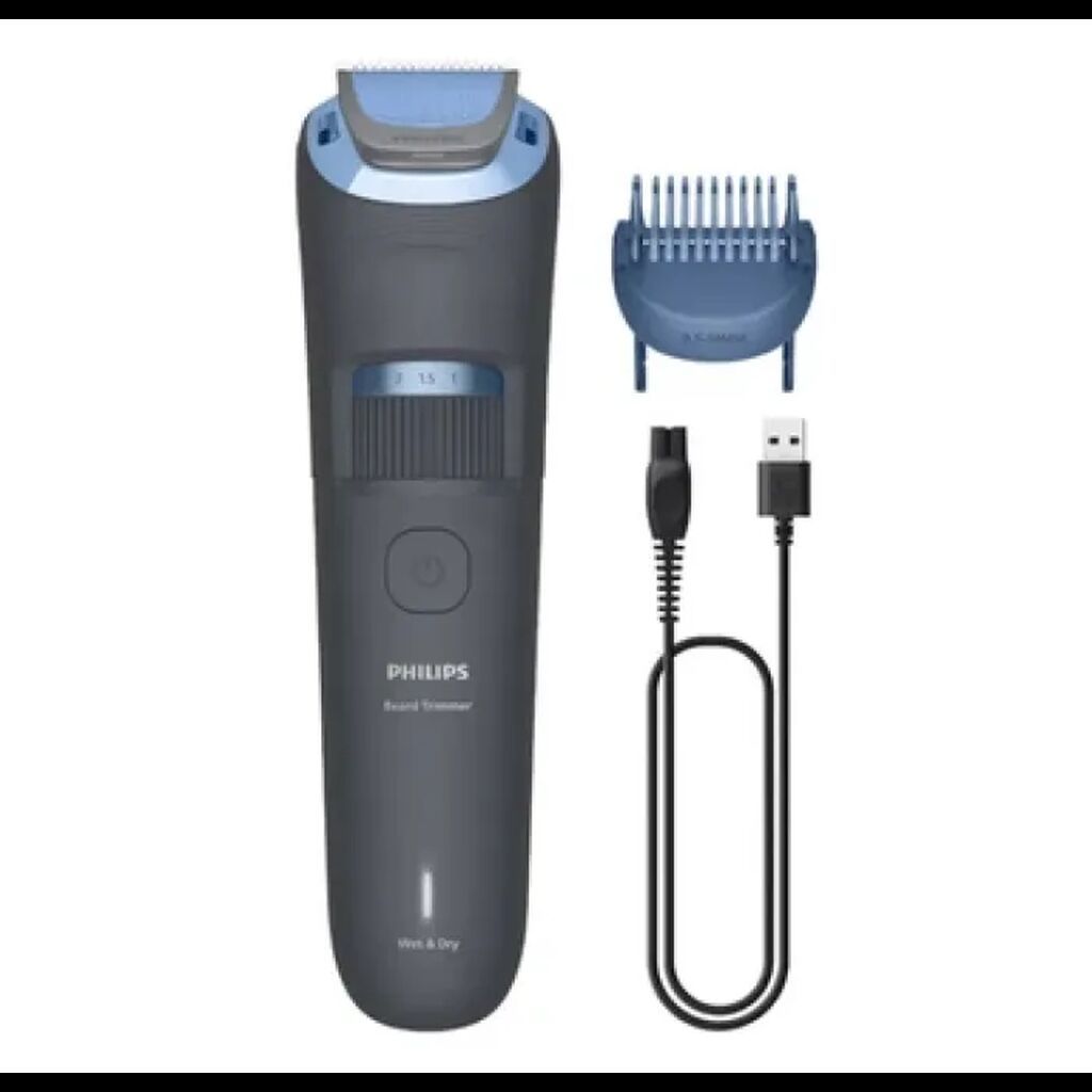 Philips Saqqal Trimmer – 60 dəq İşləmə, Nəm və Quru İstifadə — Saç kəsmə maşınları, Bakı
