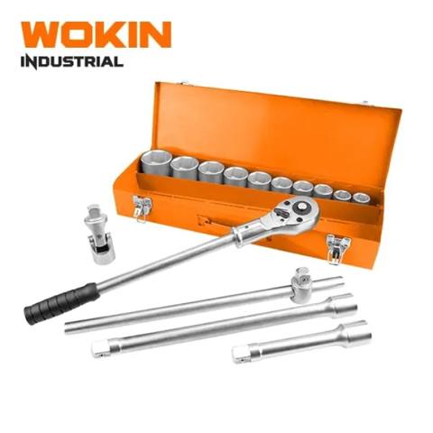 Wokın 3/4" Ağır Tip Qalovka Açar Dəsti 22–50 mm Brend: Wokın Model — İbay Az — Kalitlar