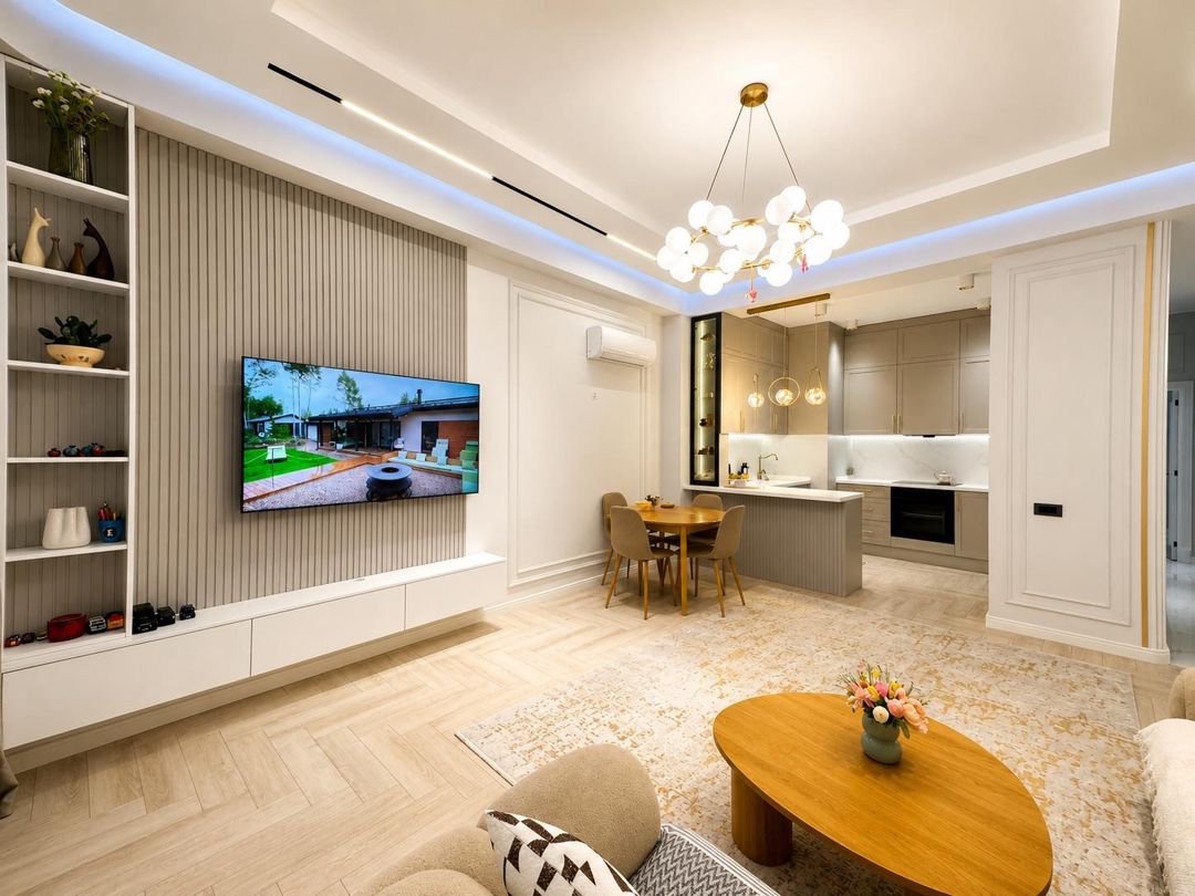 3 otaqlı mənzil, 100 m², Süleyman Vəzirov küç., 1/2 (Блок 10) (Ancora Residence) — Mənzil, Bakı (3)