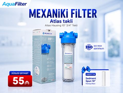 Su filteri Atlas hausing — Bakı