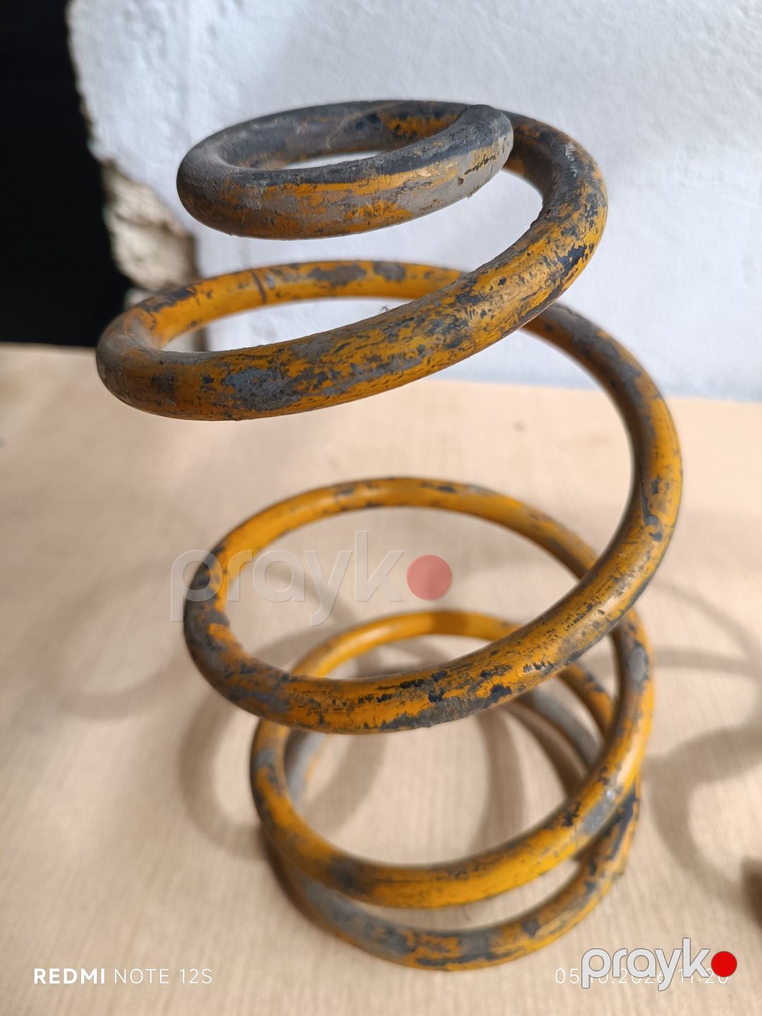 Spiral metal dekorasiya əşyası, əski — Heykəlciklər və fiqurlar, Bakı (4)