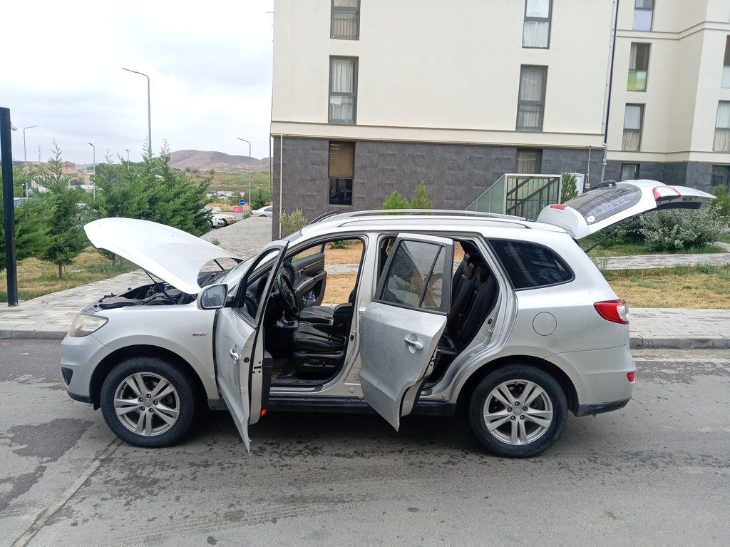 Hyundai Santa Fe, 2.0 L, 2010 il, 319 779 km 77-KV-695 — Avtomobillər, Bakı (7)