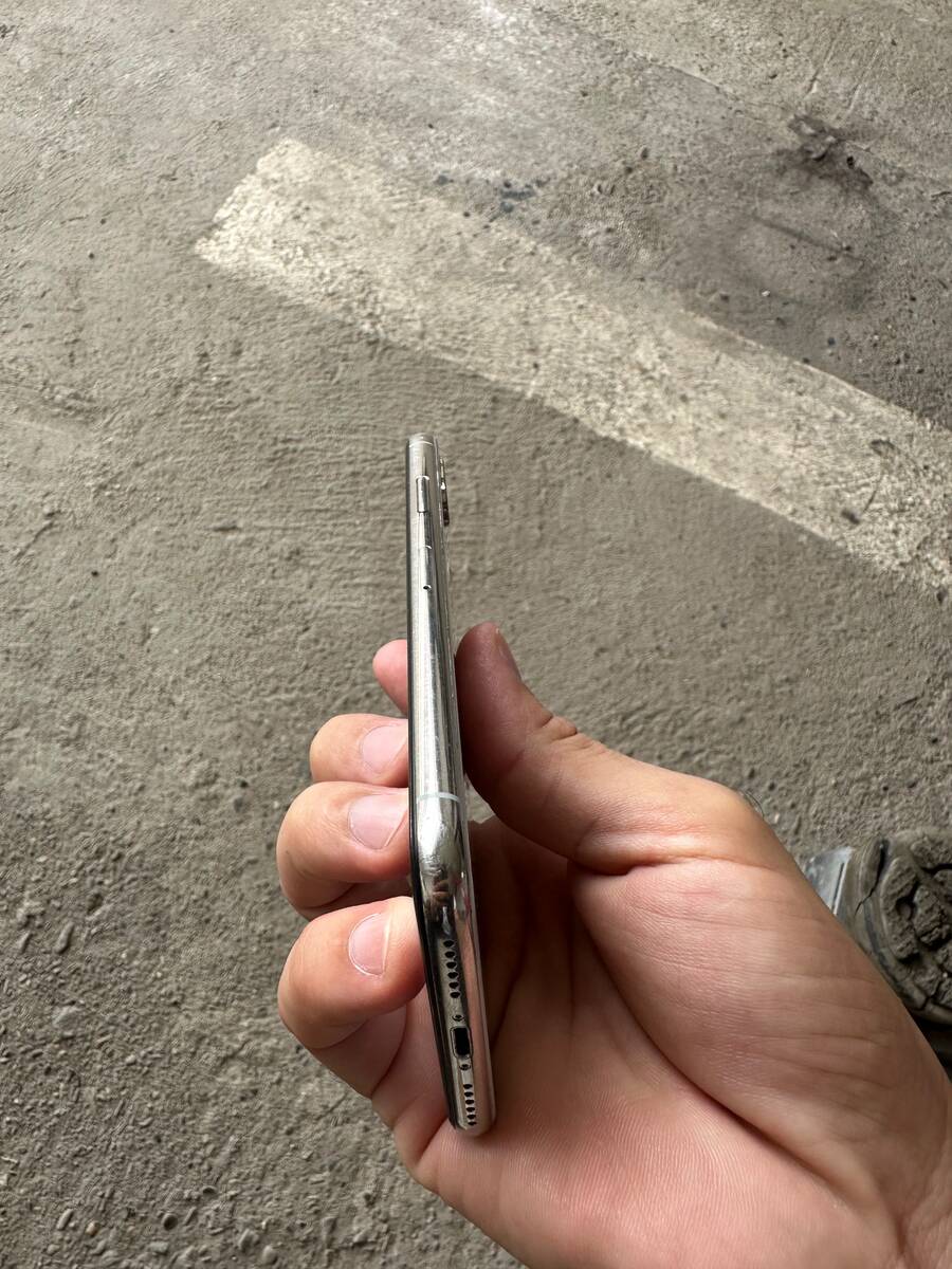 Apple iPhone X Silver 64GB/3GB — Smartfonlar, Bakı (3)