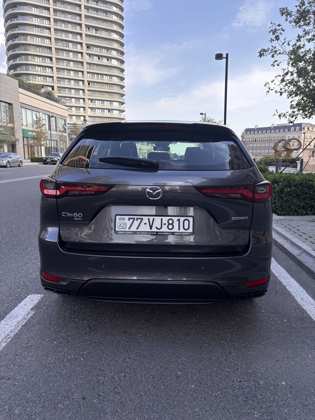 Mazda CX-60, 2024 il 77-VJ-810 — Avtomobillər, Bakı (6)