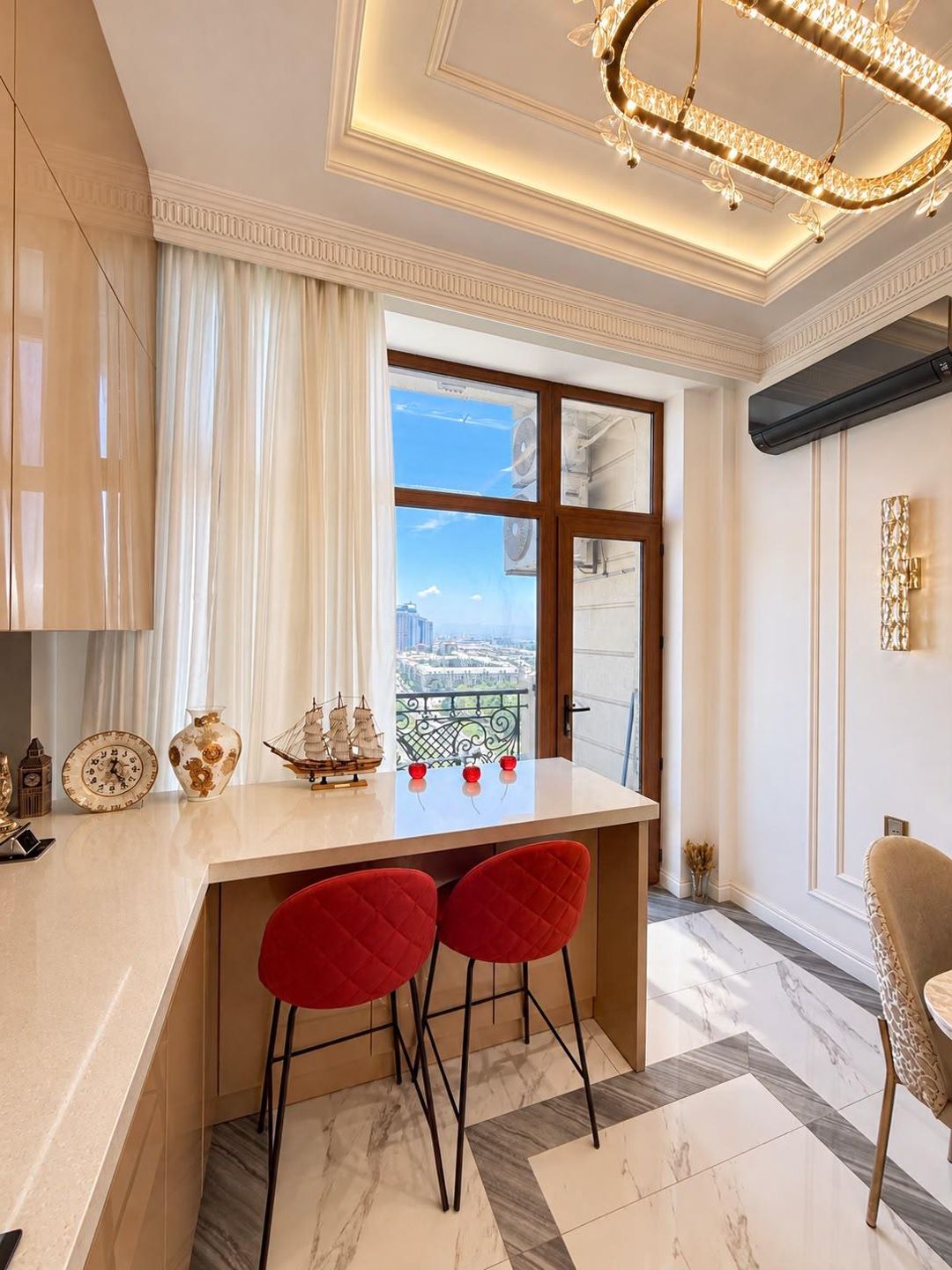 3 otaqlı mənzil, 181 m², Üzeyir Hacıbəyli küçəsi — Mənzil, Bakı (12)