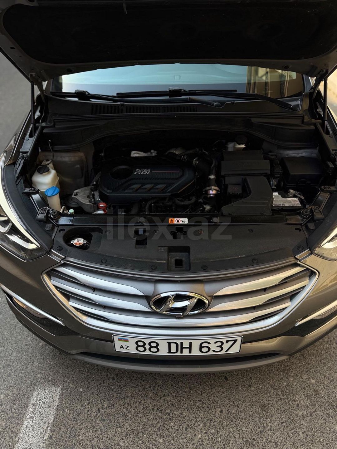 2018 Hyundai Santa Fe, 2.0 L, 2018, 190,000 km 10-AH-158 — Avtomobillər, Bakı (3)
