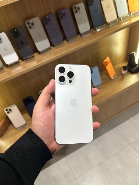 Apple iPhone 16 Pro Max White Titanium 256GB/8GB — Bakı