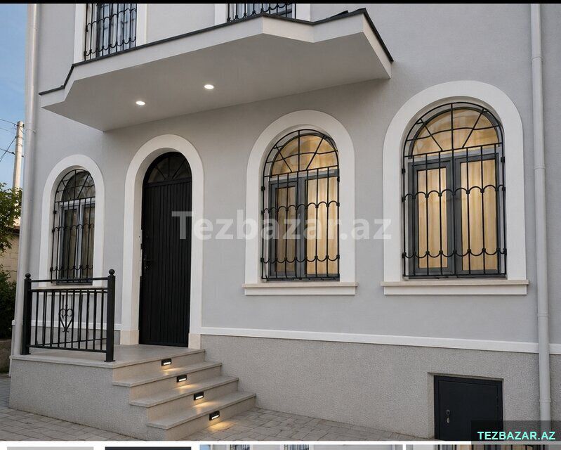 Fasad tarcofka asdar boya isleri — Fasad işləri, Bakı (5)