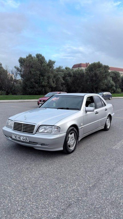 Mercedes C 180, 1.8 L, 1999 il, 352 000 km 90-HE-446 — Avtomobillər, Bakı (3)