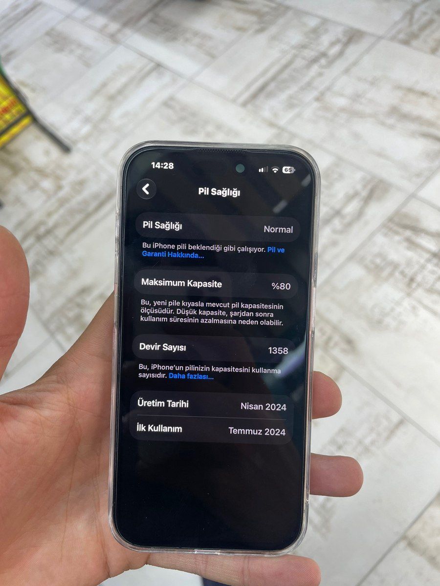 Apple iPhone 15 Pro Natural Titanium 256GB/8GB — Smartfonlar, Bakı (3)