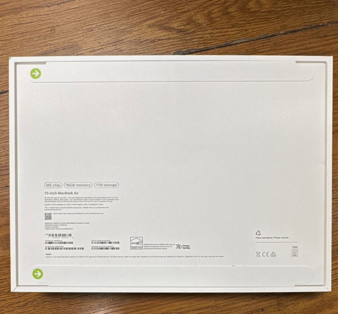 MacBook Air m5 13 2026 — Noutbuklar, Bakı (2)