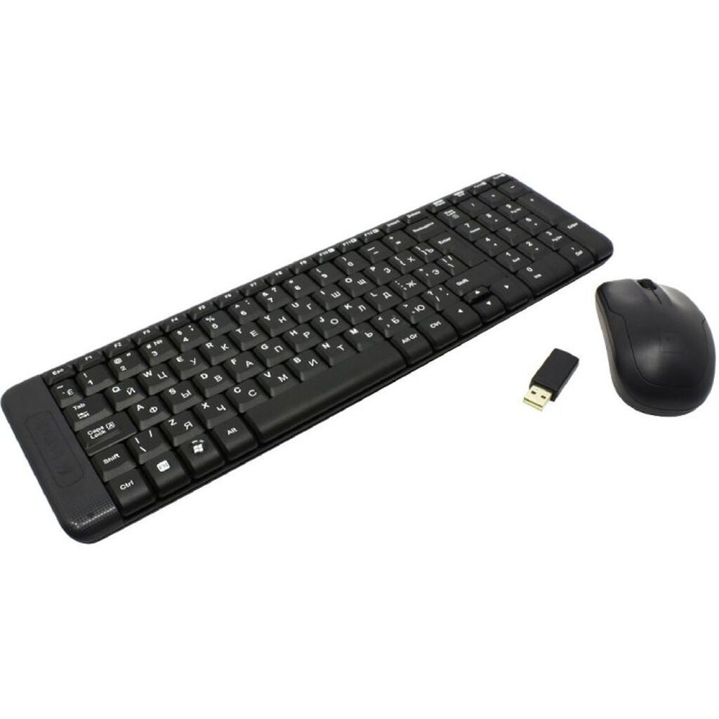 Logitech MK220 Simsiz Klaviatura və Siçan Dəsti (Russian Layout — Klaviaturalar və siçanlar, Bakı