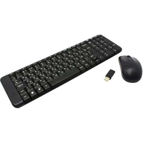 Logitech MK220 Simsiz Klaviatura və Siçan Dəsti (Russian Layout — Bakı