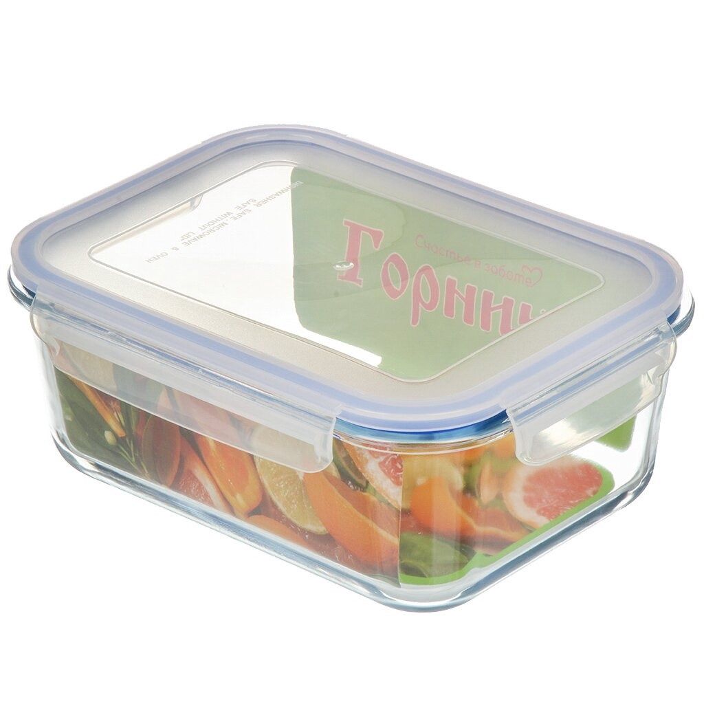Konteyner Горница KON2180K, şüşə, şəffaf, 22.5х16.8х8.8 sm — Mallar, Bakı (2)