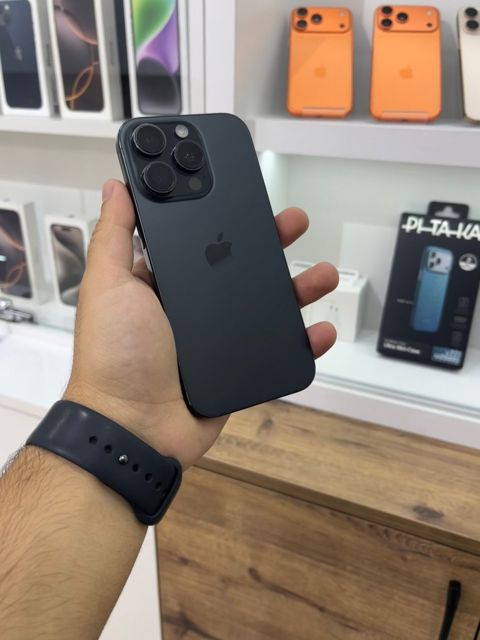 Apple iPhone 16 Pro Black Titanium 256GB/8GB — 1 650 ₼ · Bakı · Smartfonlar Apple iPhone 16 Pro Black Titanium 256GB/8GB — Bakı
