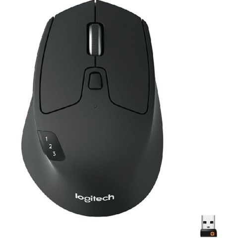 Logitech M720 Triathlon Simsiz Bluetooth Siçan (Black, 910-004791) — Bakı