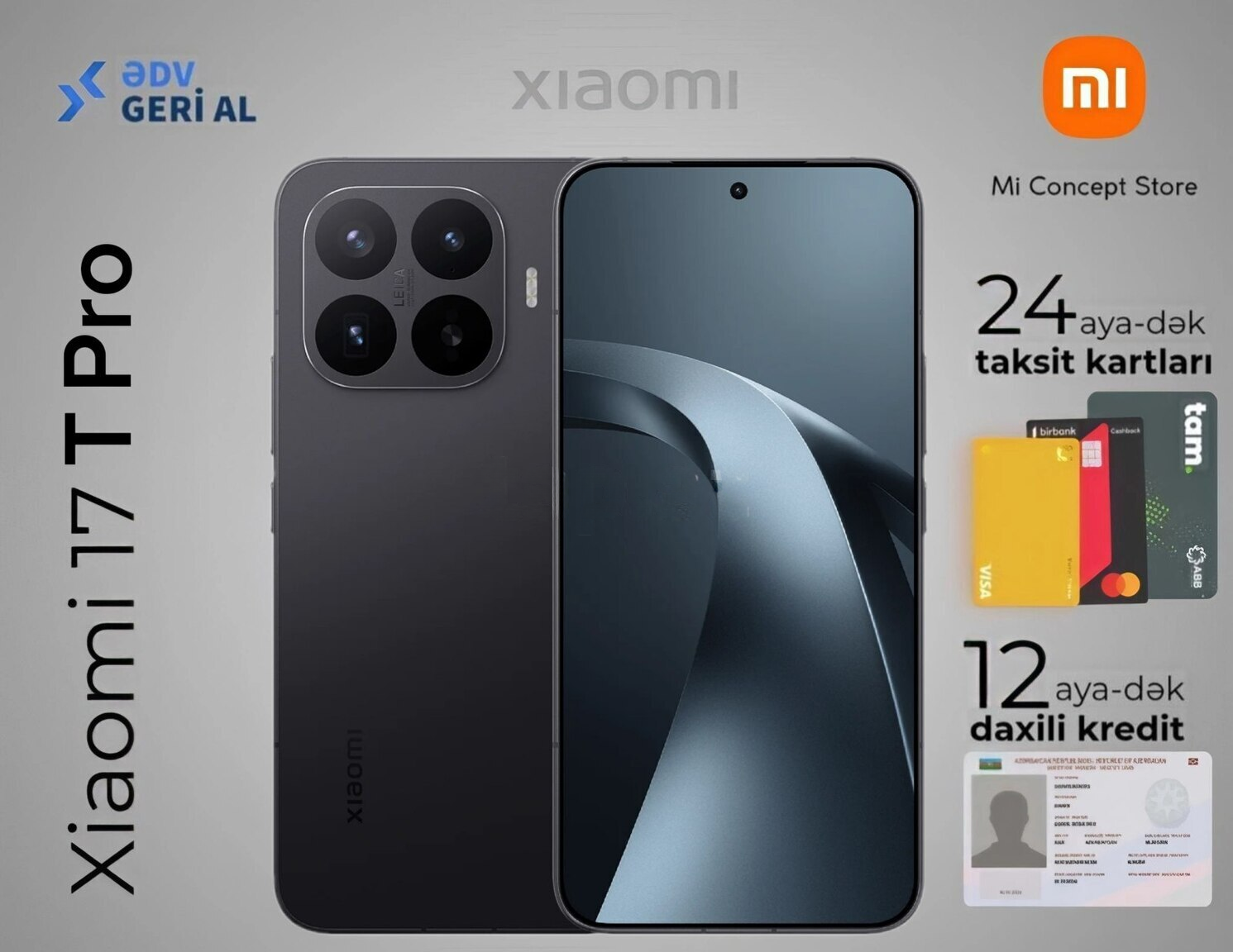 Xiaomi 17T, 12 GB — Bakı