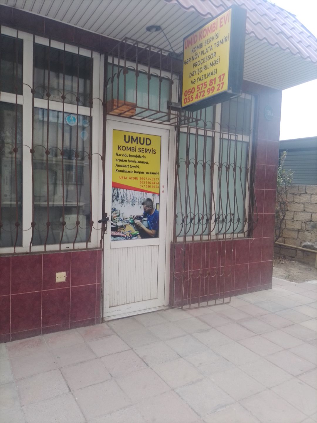 Kombi Servis — Aydin Nahmadov — Kombi, qazanca və su isitici təmiri, Sumqayıt (3)