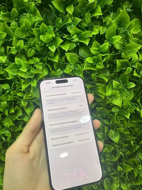 Apple iPhone 15 Pro Max Black Titanium 256GB/8GB — Bakı