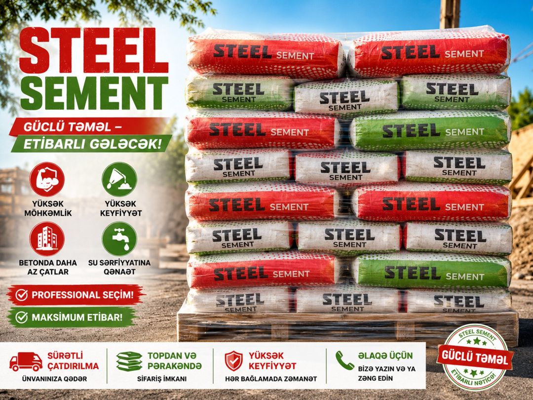 Steel sementlər — Təmir və inşaat, Bakı (2)