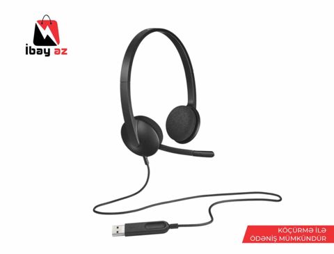 Logıtech Corded USB Headset H390 - Emea — İbay Az