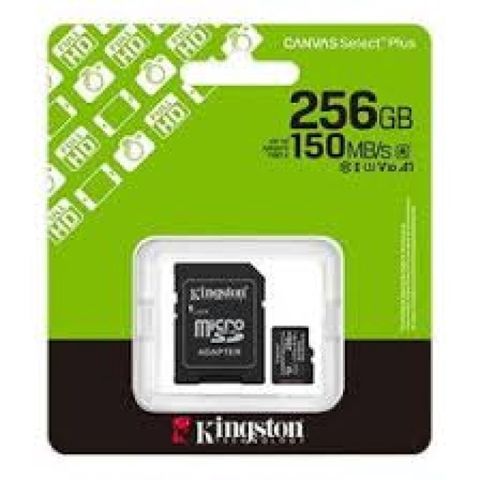 Kingston Canvas Select Plus Gen3 256GB microSDXC (SDCS3/256GB) – 150 — Bakı
