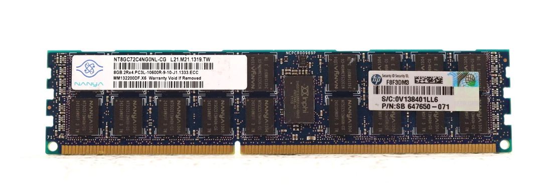 Nanya 8GB 2Rx4 PC3L-10600R — Kompüterlər və noutbuklar, Bakı