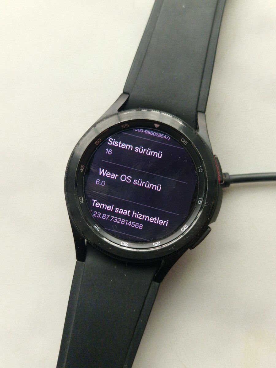 Samsung Galaxy Watch 4 Classic Black 42mm — Ağıllı saatlar və biləkliklər, Bakı (8)