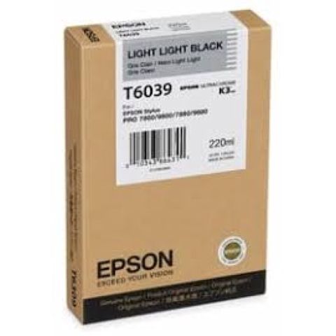 Epson I/C SP-7880/9880 Light Light Black T6039 Kartric Məhsul: Epson — Bakı