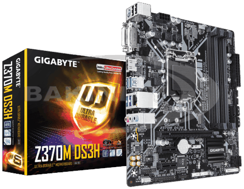 Ana plata Gigabyte Z370 DS3H — 211.4 ₼ · Bakı · Ana platalar Ana plata Gigabyte Z370 DS3H — Bakı