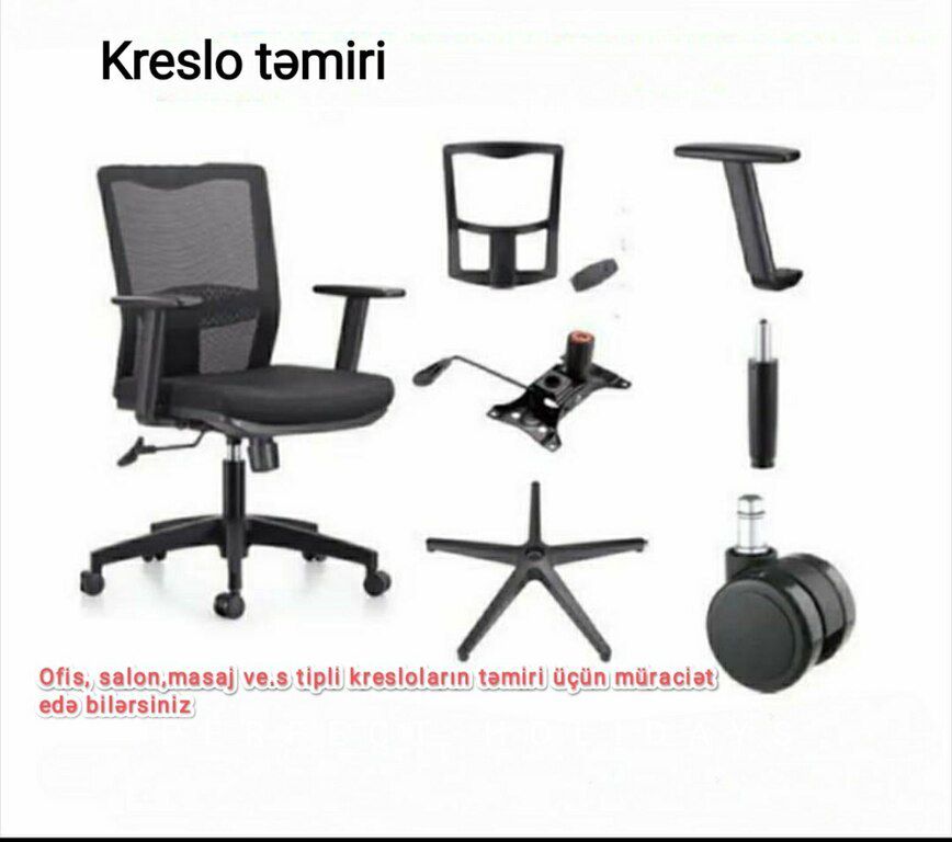Kreslo təmiri — Mobilyaların montajı, təmiri və restavrasyonu, Bakı