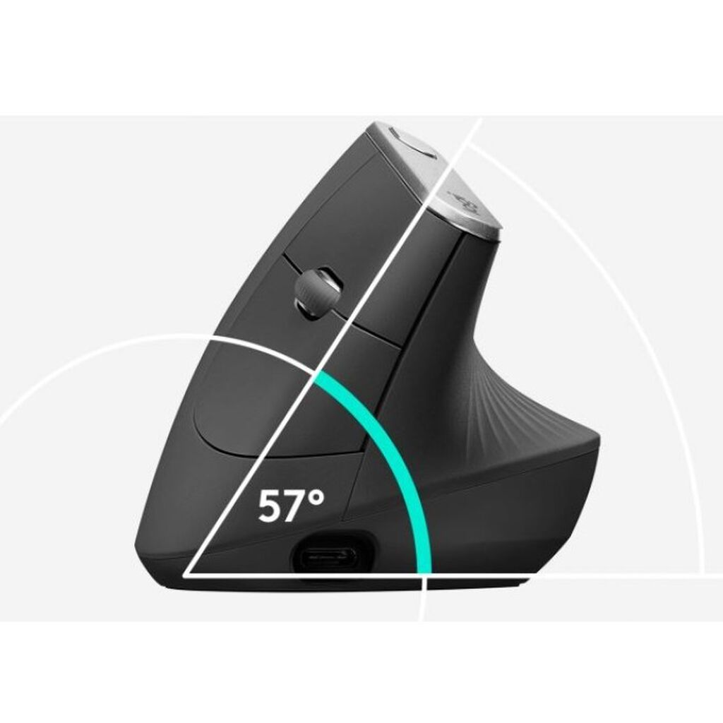 Logitech MX Vertical Advanced Ergonomic Mouse Graphite (910-005448) — Klaviaturalar və siçanlar, Bakı (4)