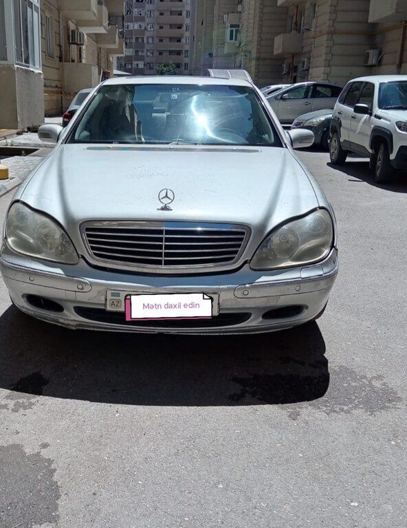 Mercedes S 320, 3.2 L, 2002 il, 415 000 km — Avtomobillər, Xırdalan