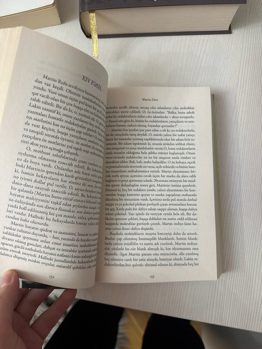 “Martin İden” – Jack London — Kitablar və jurnallar, Bakı (2)