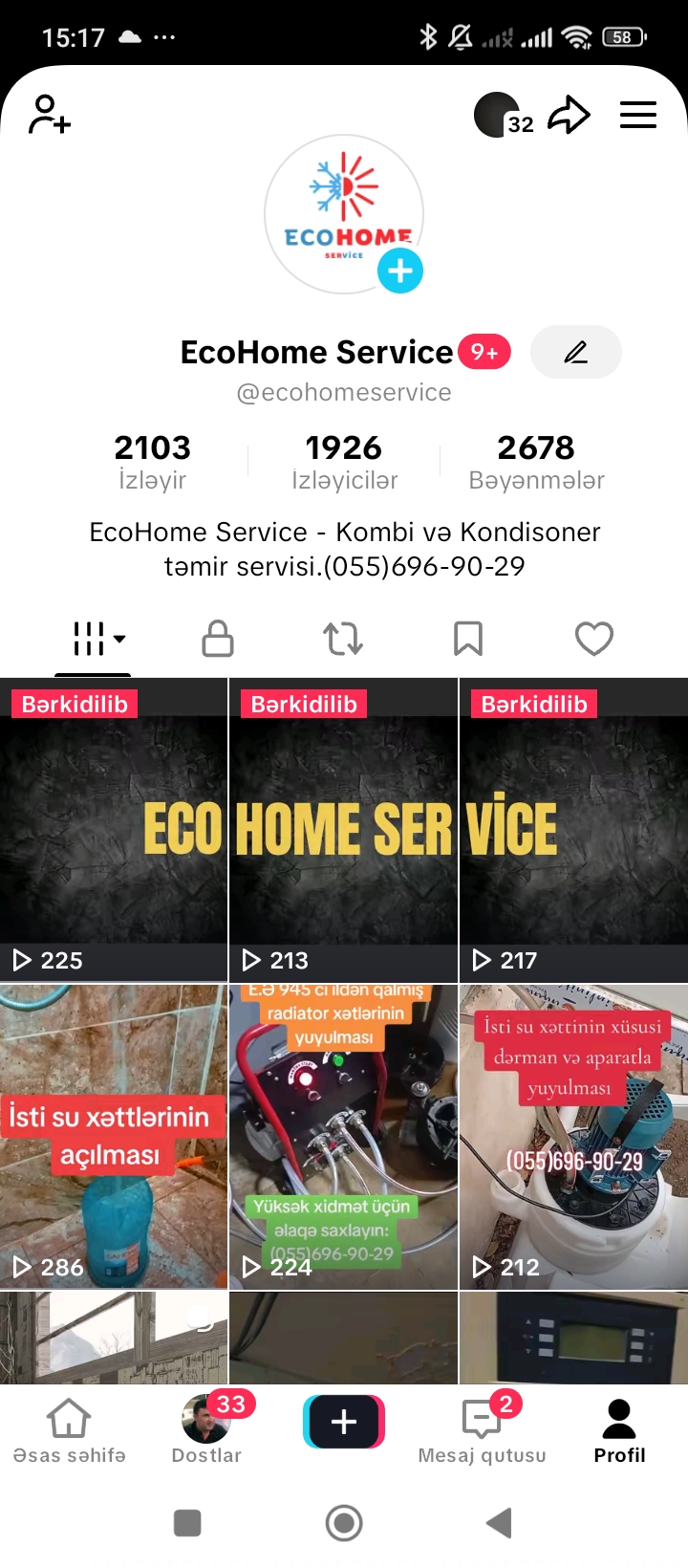 Kombi Servis, Kondisioner Servis — Məsim Əliyev — Kombi, qazanca və su isitici təmiri, Bakı (5)