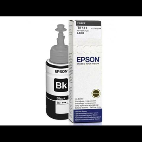 Epson T6731 C13T67314A Black Qara Original Mürəkkəb Şüşəsi – 70 ml — Bakı