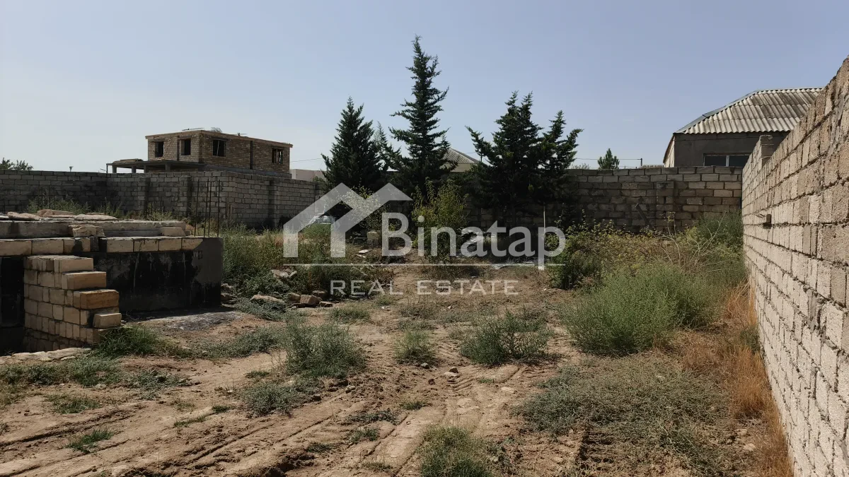 Satılır torpaq 8 sot, Albalılıq qəsəbəsi, Sabunçu rayonu — Torpaq, Bakı (2)