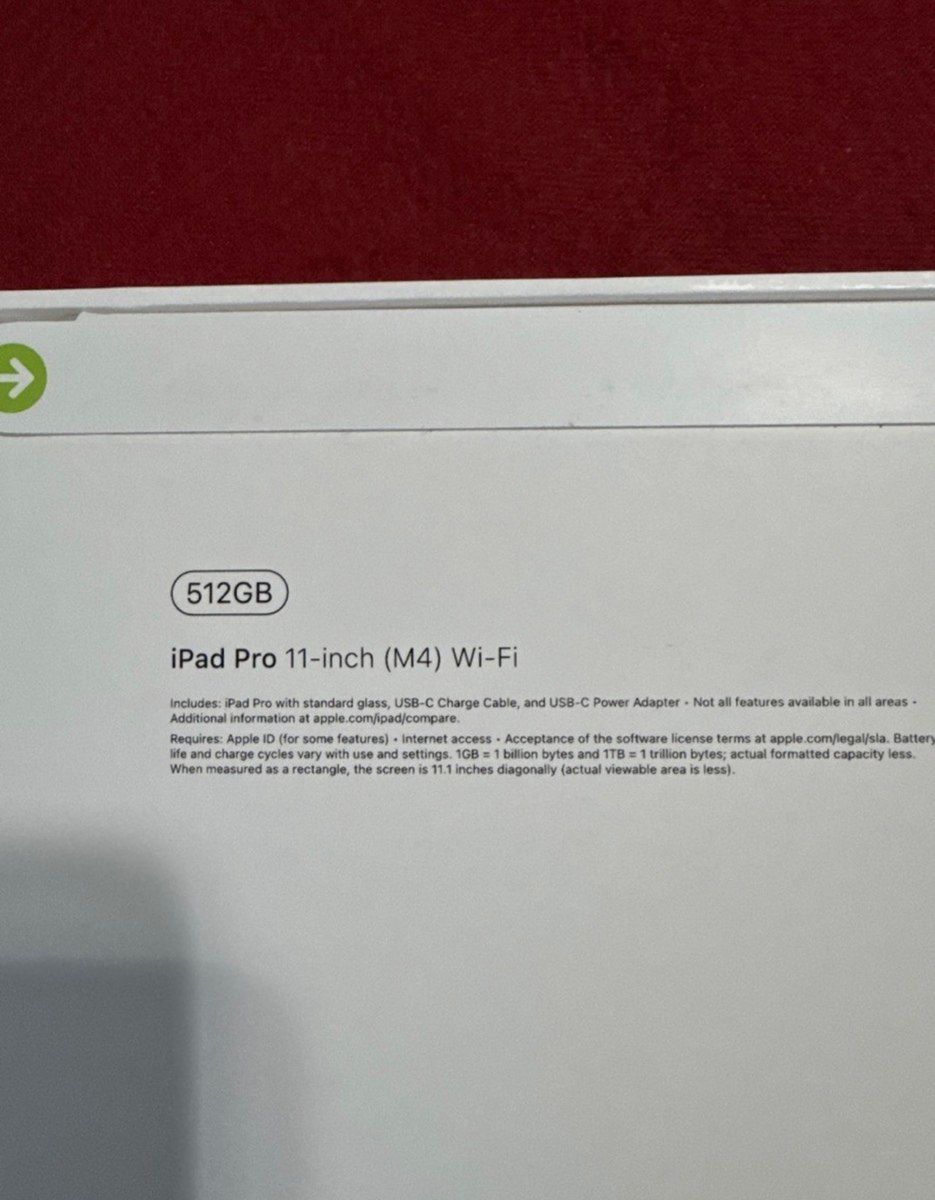 Apple iPad Pro 11” M4 512GB Wi-Fi — Planshetlər, Bakı (3)