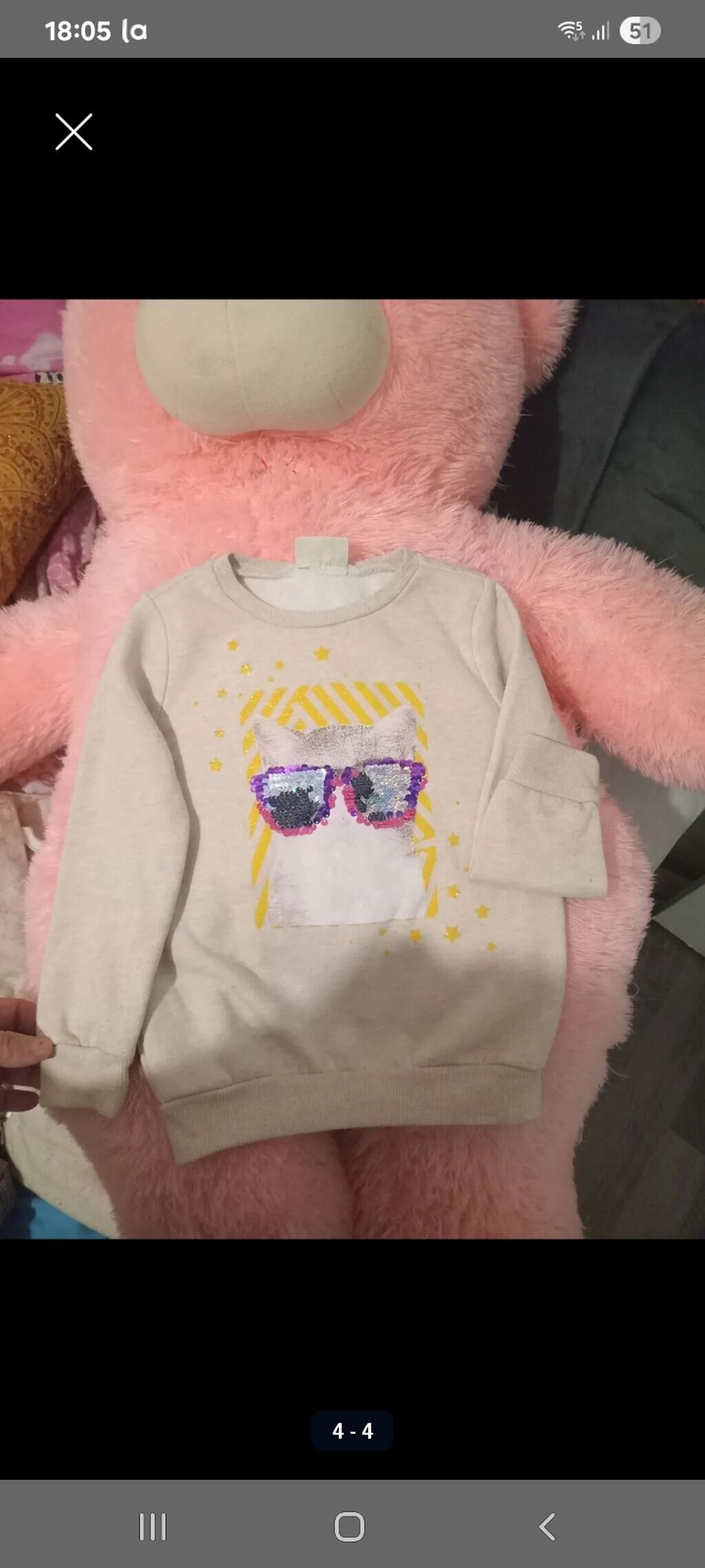 LC Waikiki qız uşaq svitşörtü hamsi teze kimdr 2-3defe geylib — Uşaq geyimi, Masazır (2)