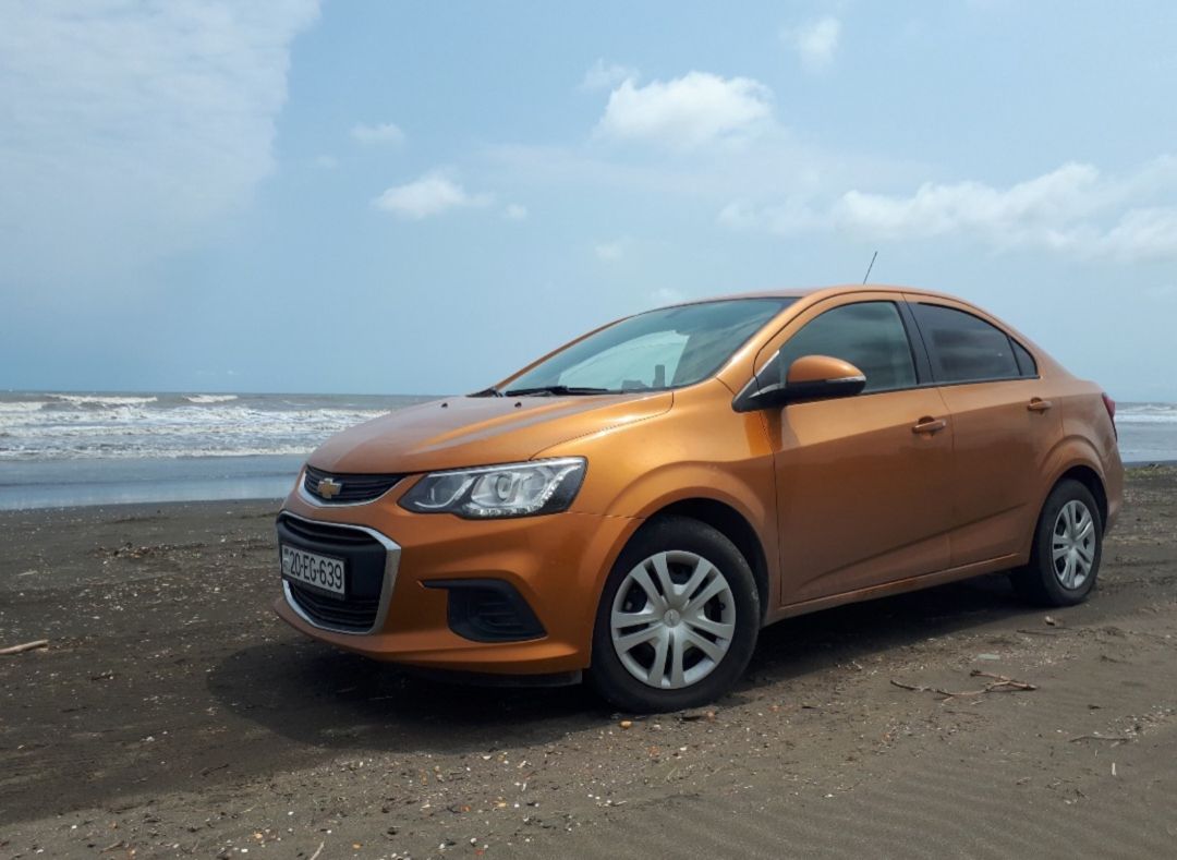 Chevrolet Aveo, 2017 il 20-EG-639 — Avtomobillər, Gəncə (9)
