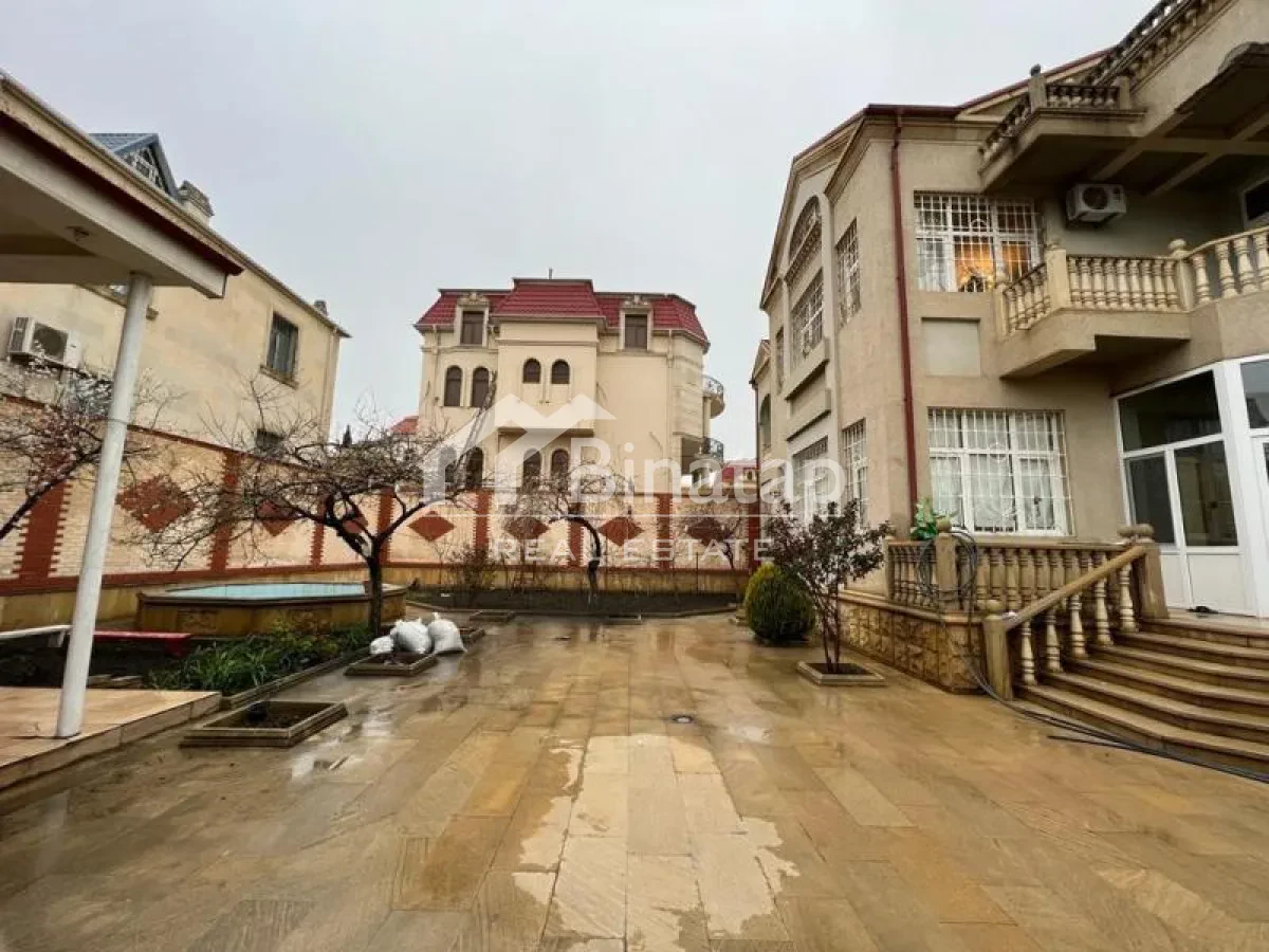 Satılır 5 otaqlı həyət evi / bağ evi 400 m², Nəsimi metrosu, Binəqədi rayonu — Ev, villa, Bakı (3)