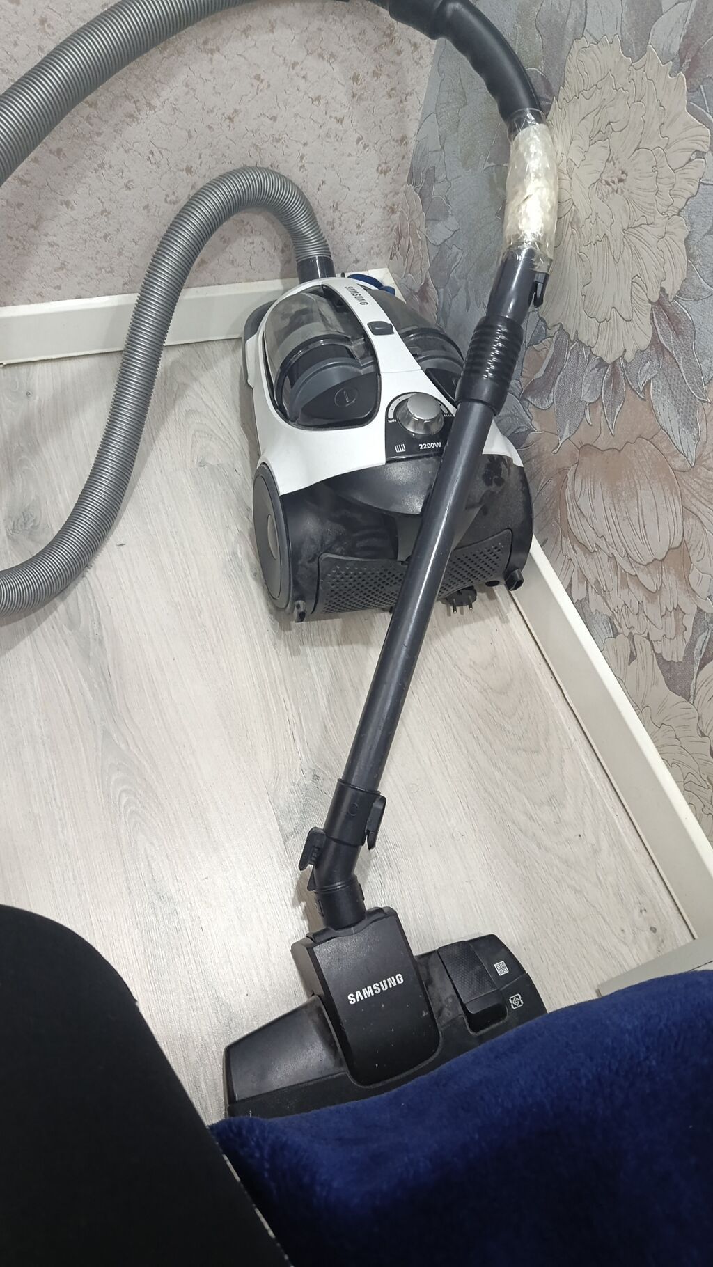 Samsung tozsoran – silindr tipli, konteynerli (toz torbasız) model — Tozsoran, Digah