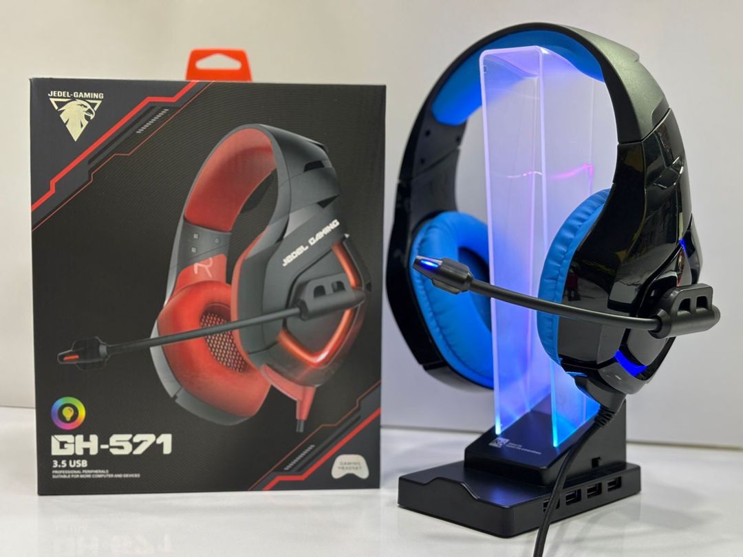 Qulaqlıq "Jedel GH571 Gaming Headset" — Səs texnikası, Bakı (2)