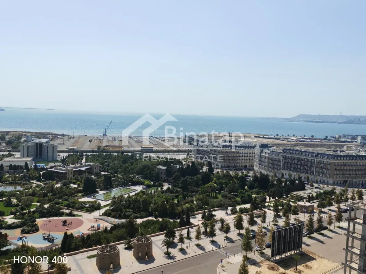 Satılır 4 otaqlı yeni tikili 165 m², Ağ Şəhər qəsəbəsi, Xətai rayonu — Mənzil, Bakı (2)