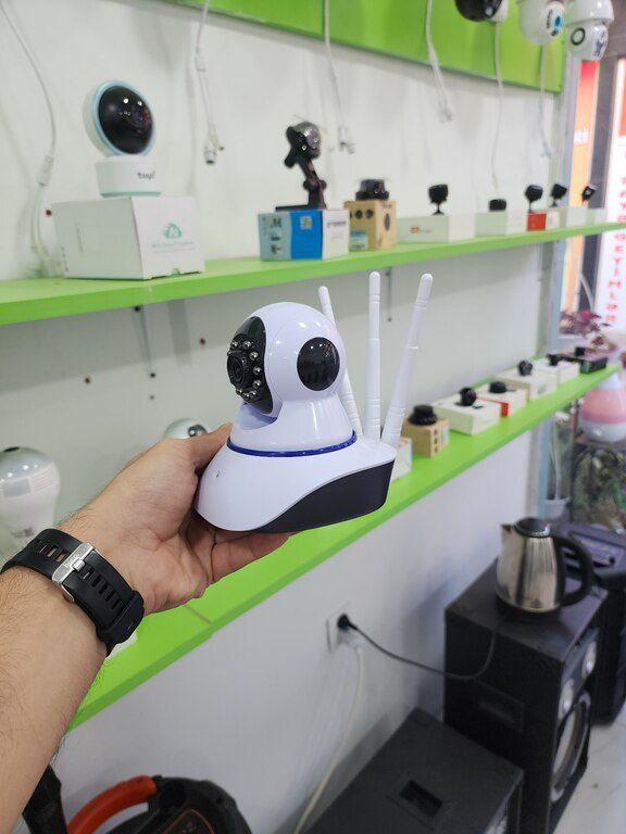Wi-Fi PTZ kamera 360°FHD 3MP+32GB — Ağıllı ev və təhlükəsizlik, Bakı (4)