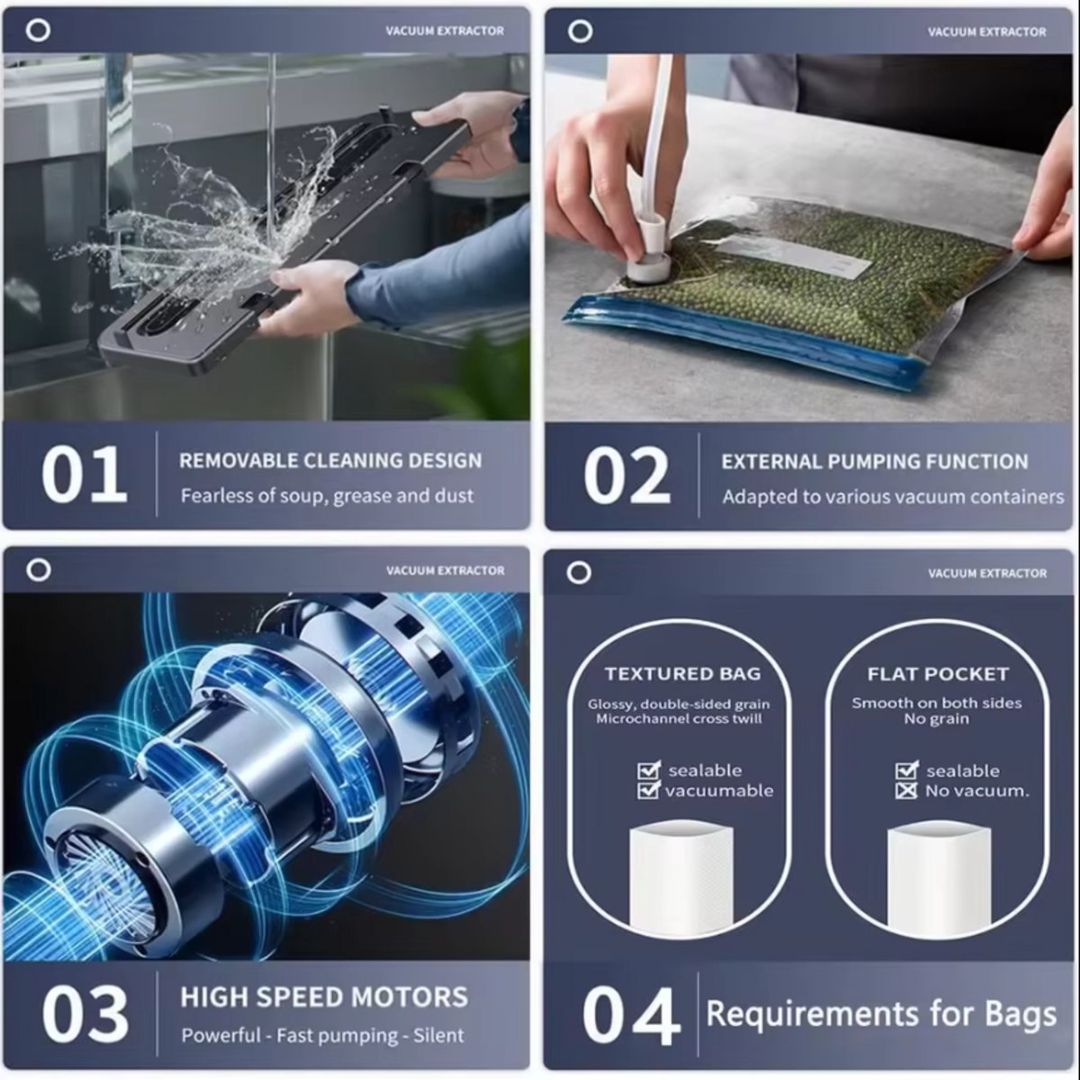 Profesional Vakuum aparatı Vacuum Sealer — Ev texnikası, Bakı (4)