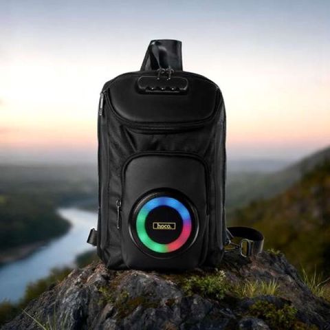 Hoco HC42 Journey Bass Bluetooth Rükzak Kolonka LED – 2-si 1-də — Bakı