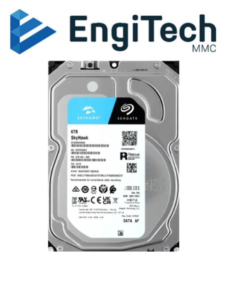 Seagate HDD SkyHawk Surveillance 6TB ST6000VX009 sərt disk — Bakı