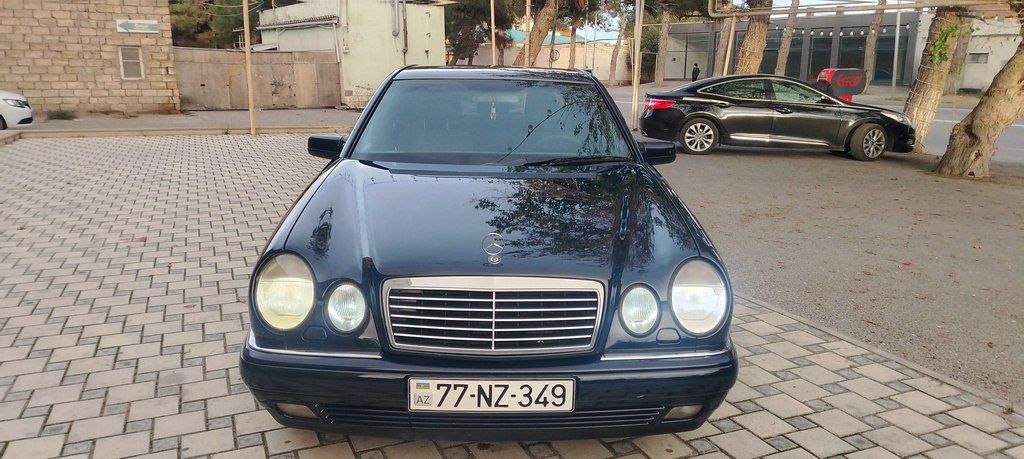 Mercedes E 240, 2.4 L, 1998 il, 328 710 km 77-NZ-349 — Avtomobillər, Bakı (3)