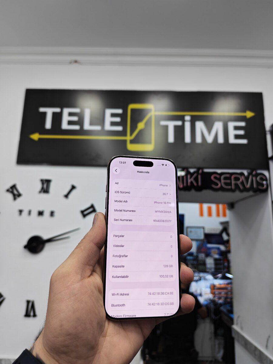 Apple iPhone 16 Pro Desert Titanium 128GB/8GB — Smartfonlar, Bakı (3)